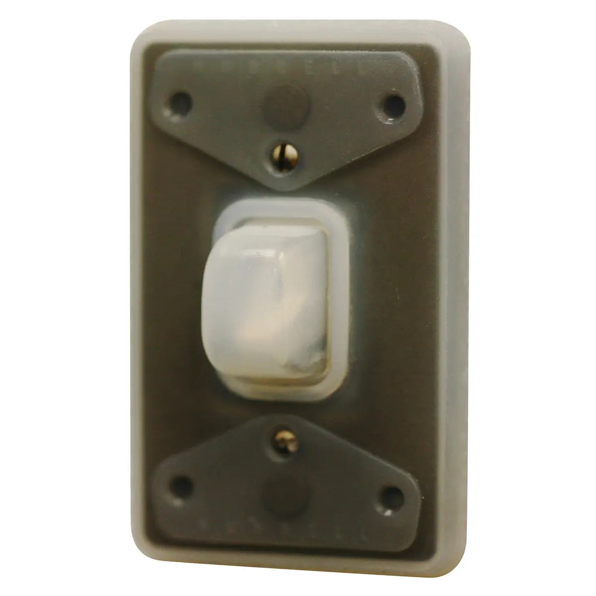 HBL1795 - Hubbell Wiring Device-Kellems - 1-Gang Weatherproof Cover PresSwitch Standard Size Clear Silicone
