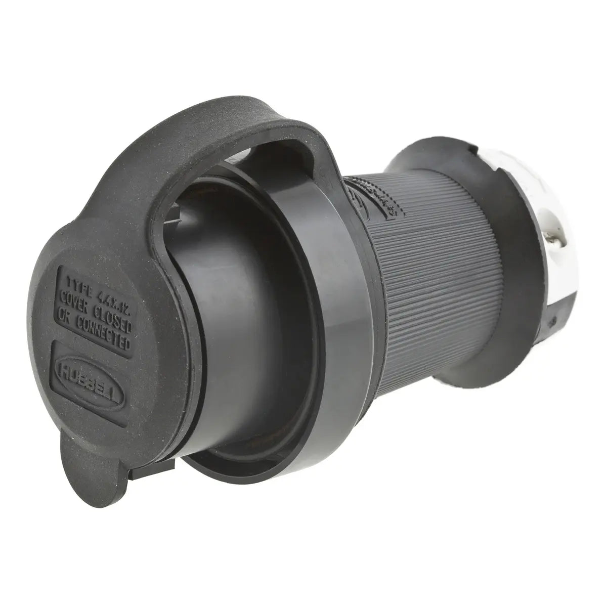 HBL2311SW - Hubbell Wiring Device-Kellems - 20A 125V AC 2-Pole 3-Wire Grounding Twist-Lock Device with Male Plug