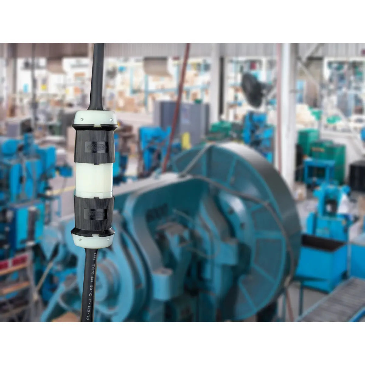 HBL2321 - Hubbell Wiring Device-Kellems - 20A 250V 2-Pole 3-Wire Grounding Twist-lock Device with Male Plug