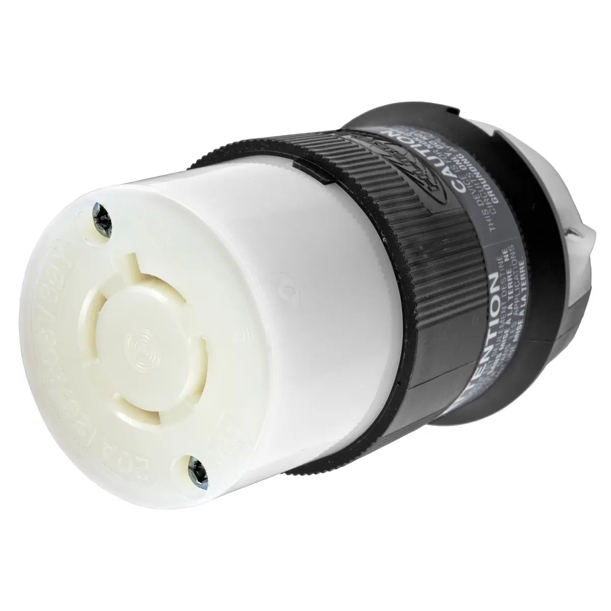 HBL2443 - Hubbell Wiring Device-Kellems - 20/208V AC 4-Pole 4-Wire Non- Grounding Twist-Lock Locking Devices