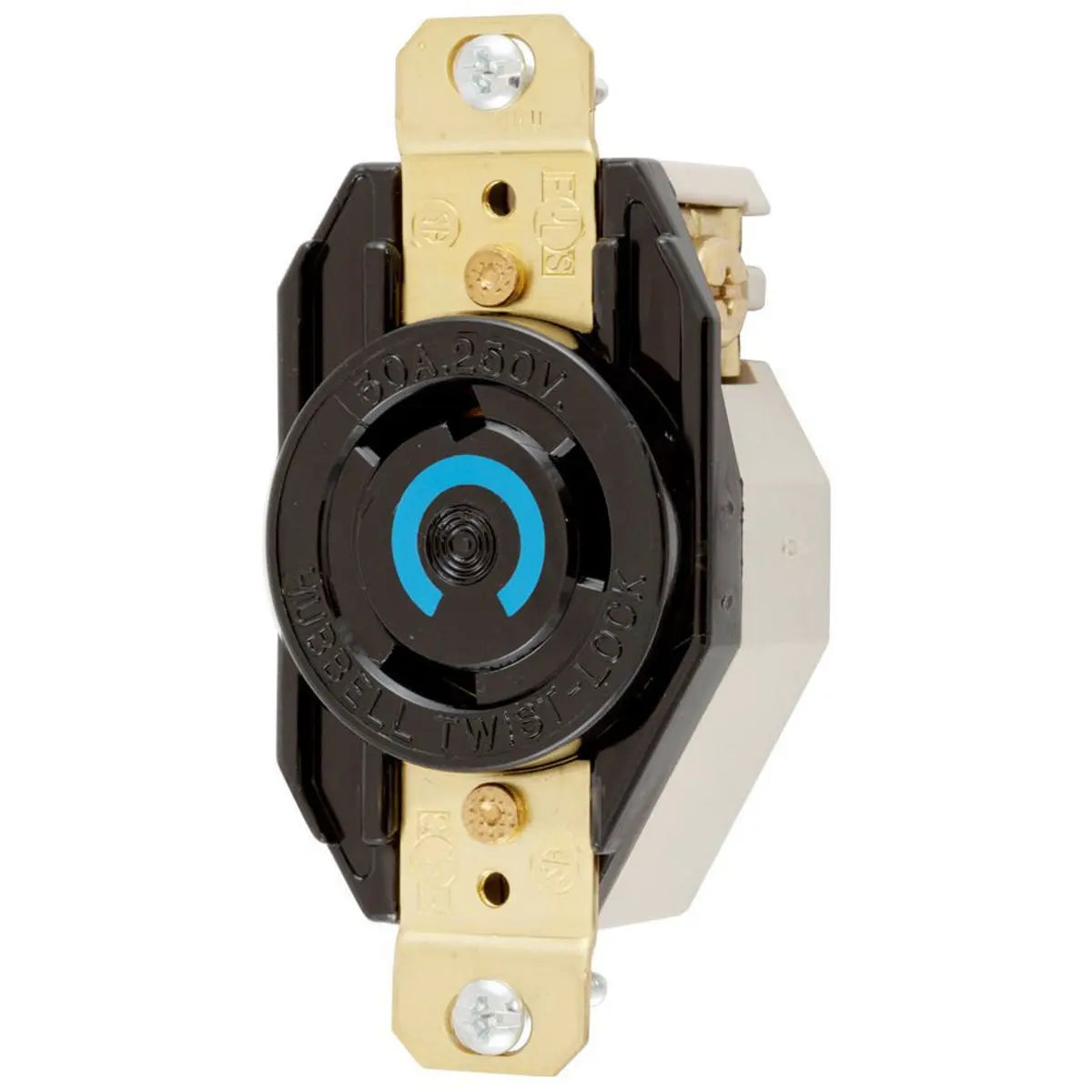 HBL2620 - Hubbell Wiring Device-Kellems - 30A Flush Receptacle Twist-Lock Locking Devices
