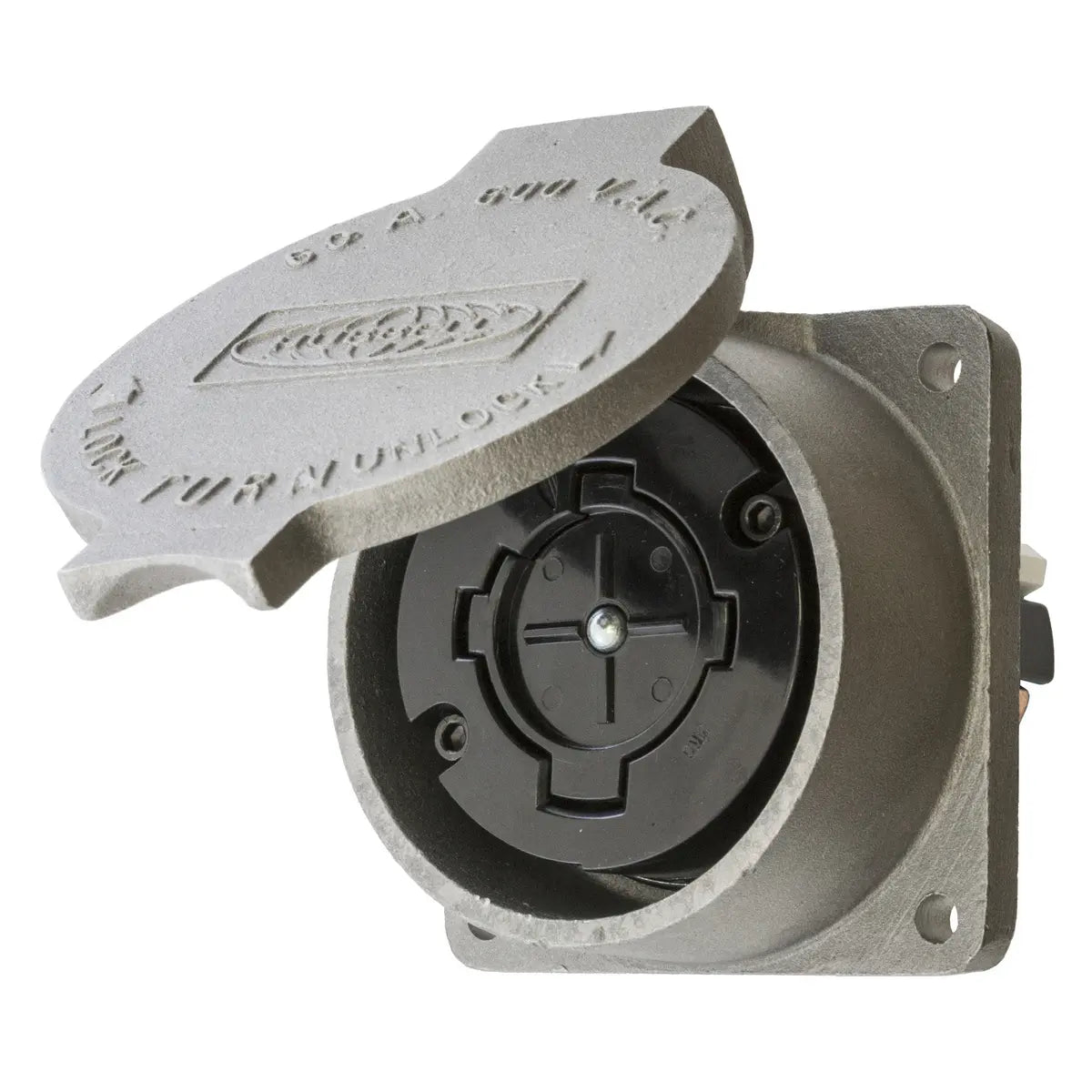 HBL26410 - Hubbell Wiring Device-Kellems - 60A Receptacle Hubbellock Locking Devices