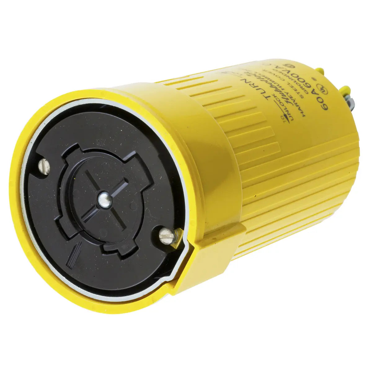 HBL26418 - Hubbell Wiring Device-Kellems - 60A Female Connector Body Hubbellock Locking Devices
