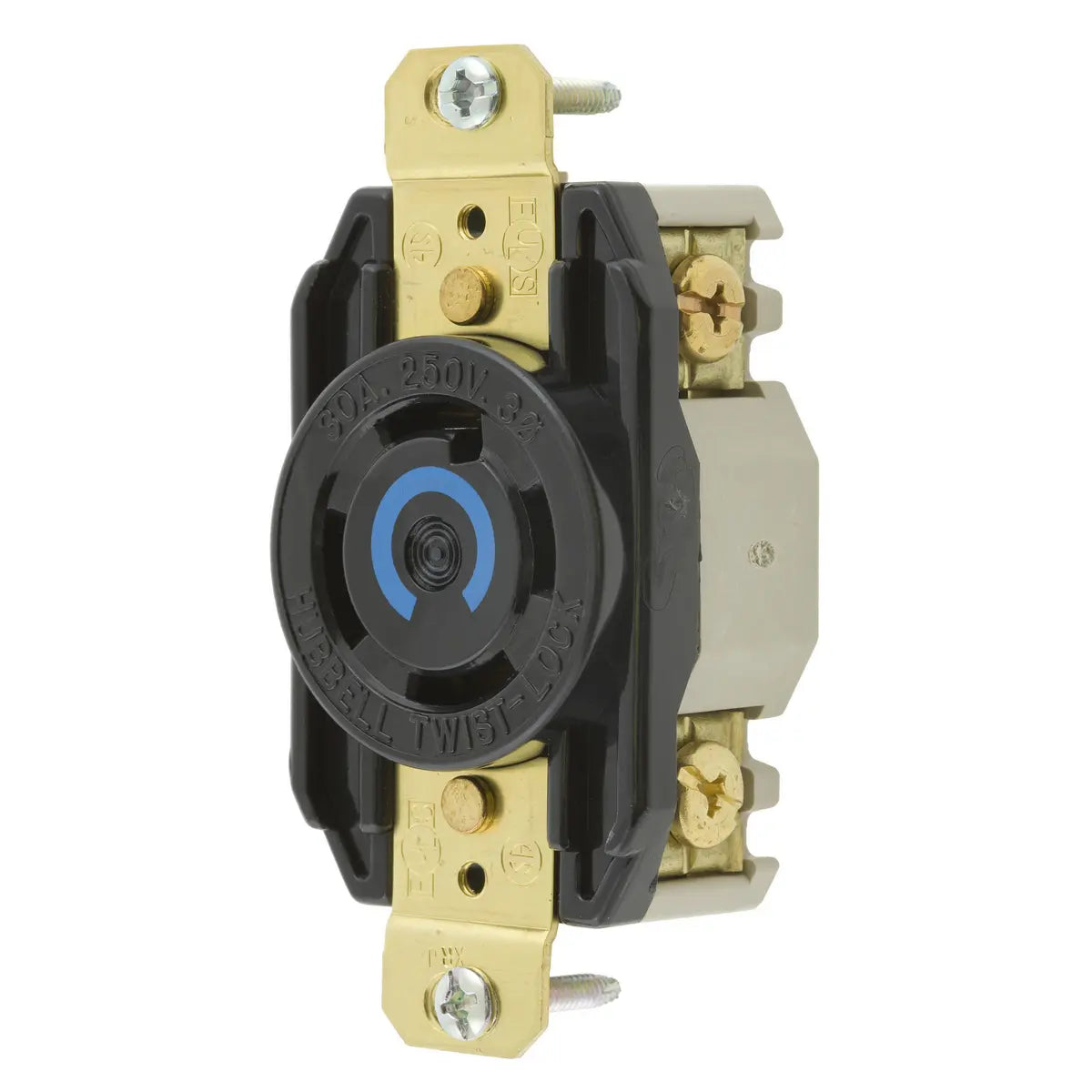 HBL2720 - Hubbell Wiring Device-Kellems - 30A Switched Twist-Lock Enclosure Industrial Grade