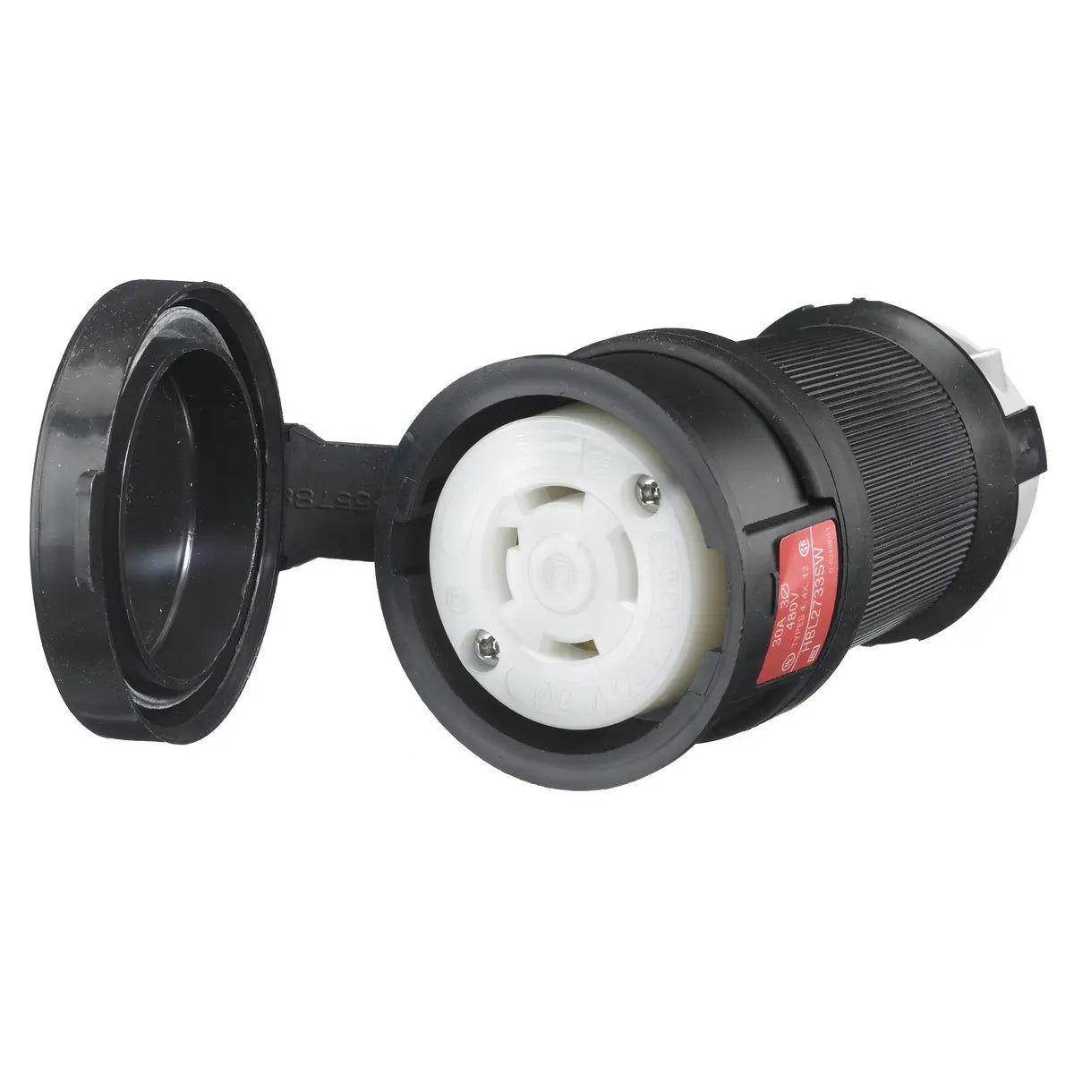 HBL2733SW - Hubbell Wiring Device-Kellems - 30A Female Connector Twist-Lock Locking Device