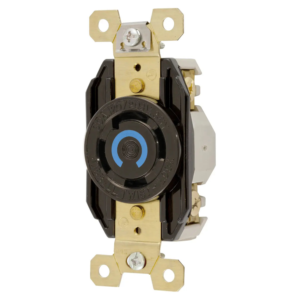 HBL2750 - Hubbell Wiring Device Kellems - 30A Receptacle Twist Lock Locking Device
