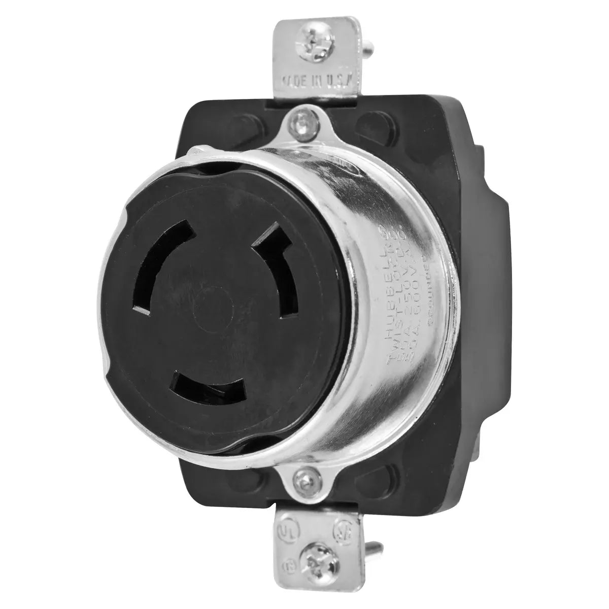 HBL3771 - Hubbell Wiring Device-Kellems - 50A Receptacle Twist Lock Locking Device