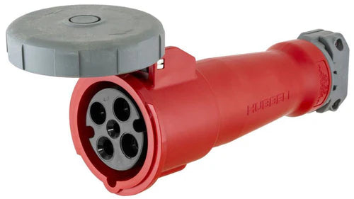 HBL430C7W - Hubbell Wiring Device-Kellems - 30A Female Connector Watertight IEC Pin and Sleeve