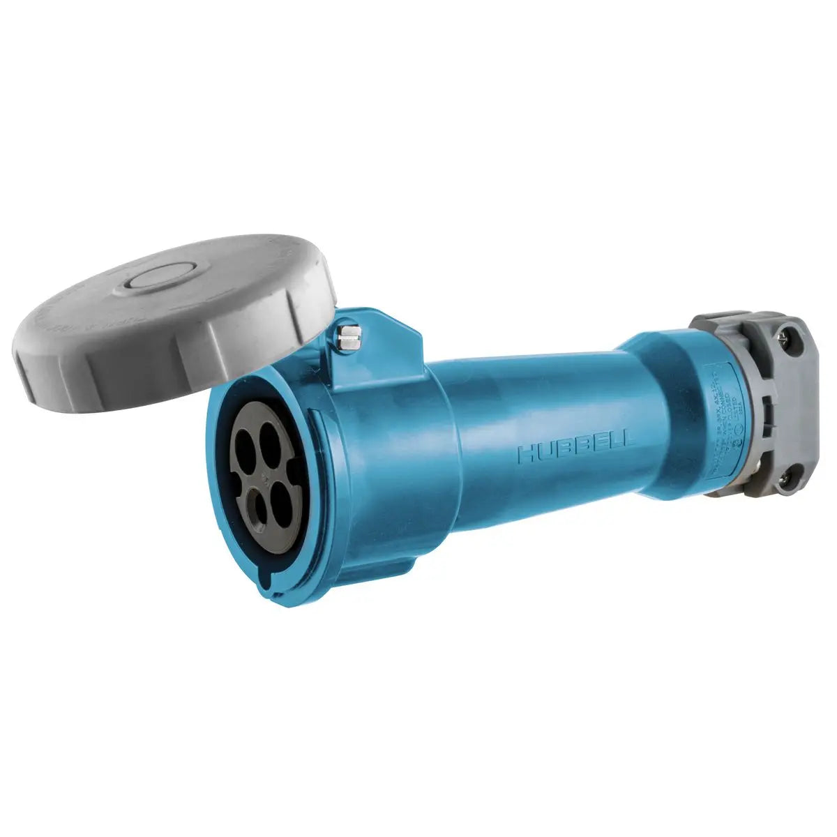 HBL430C9W - Hubbell Wiring Device-Kellems - 30A Female Connector Body IEC Pin and Sleeve
