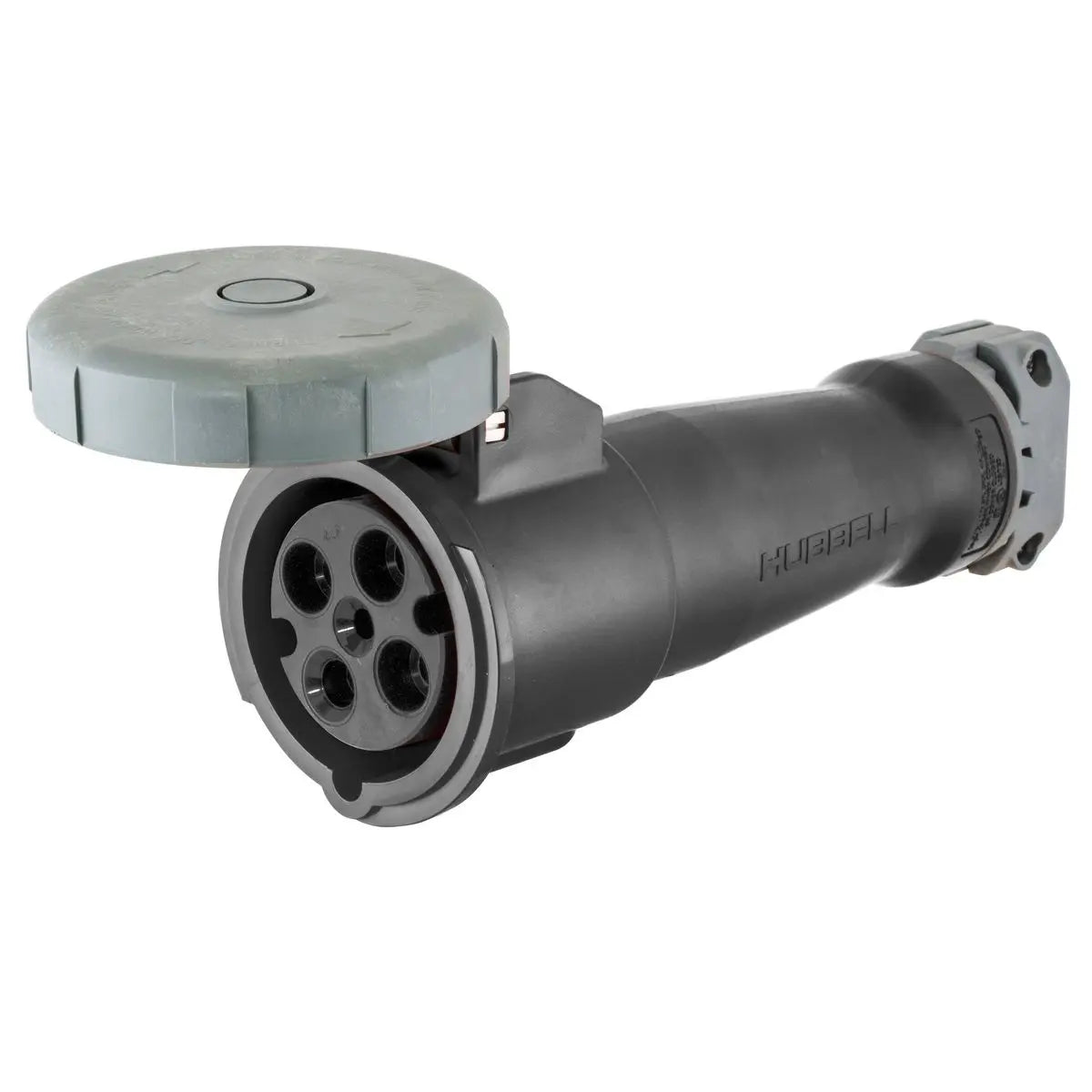 HBL460C5W - Hubbell Wiring Device-Kellems - 60A 600V AC 3 Phase Female Connector Body Watertight IEC Pin and Sleeve