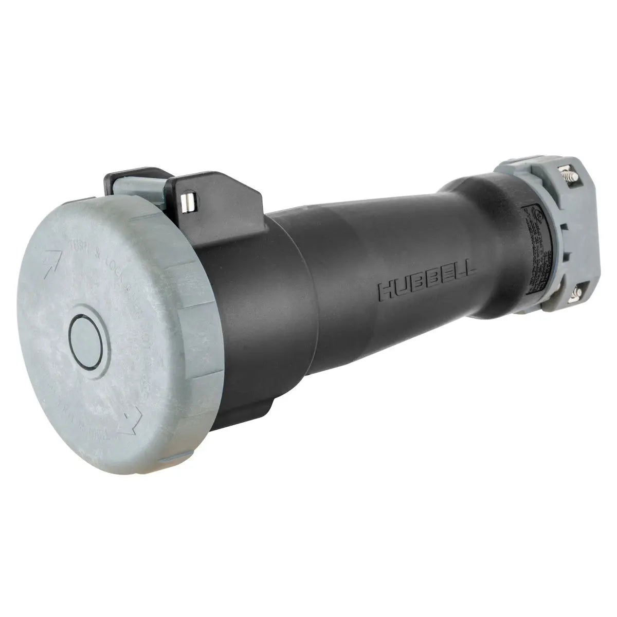 HBL460C5W - Hubbell Wiring Device-Kellems - 60A 600V AC 3 Phase Female Connector Body Watertight IEC Pin and Sleeve