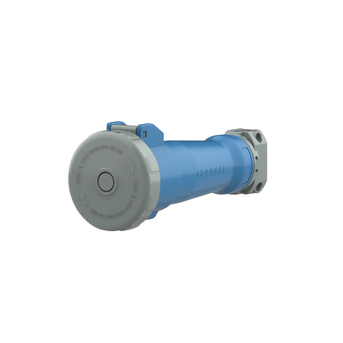 HBL460C9W - Hubbell Wiring Device-Kellems - 60A 250V AC 3 Phase Female Connector Body Watertight IEC Pin and Sleeve