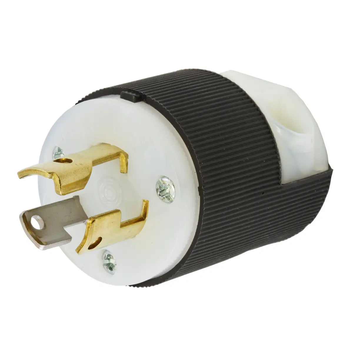 HBL4720C - Hubbell Wiring Device-Kellems - 15A 125V 2 Pole 3 Wire Grounding Locking Devices Female Connector Body Screw Terminal Twist Lock