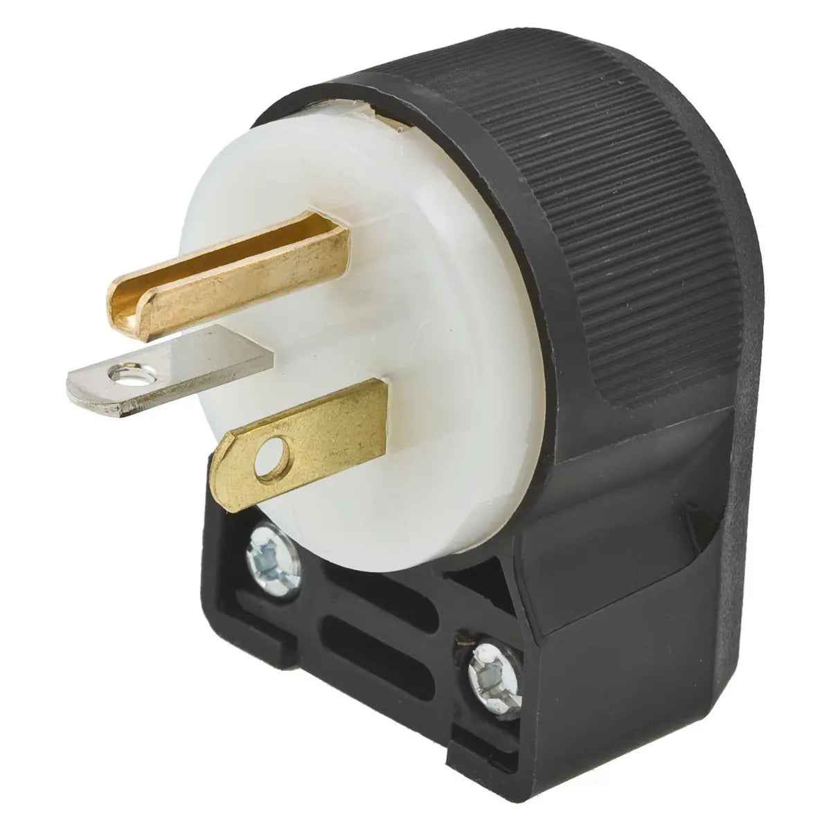 HBL5366CA - Hubbell Wiring Device-Kellems 20A 125V 2 Pole 3 Wire Angled Plug Straight Blade Devices