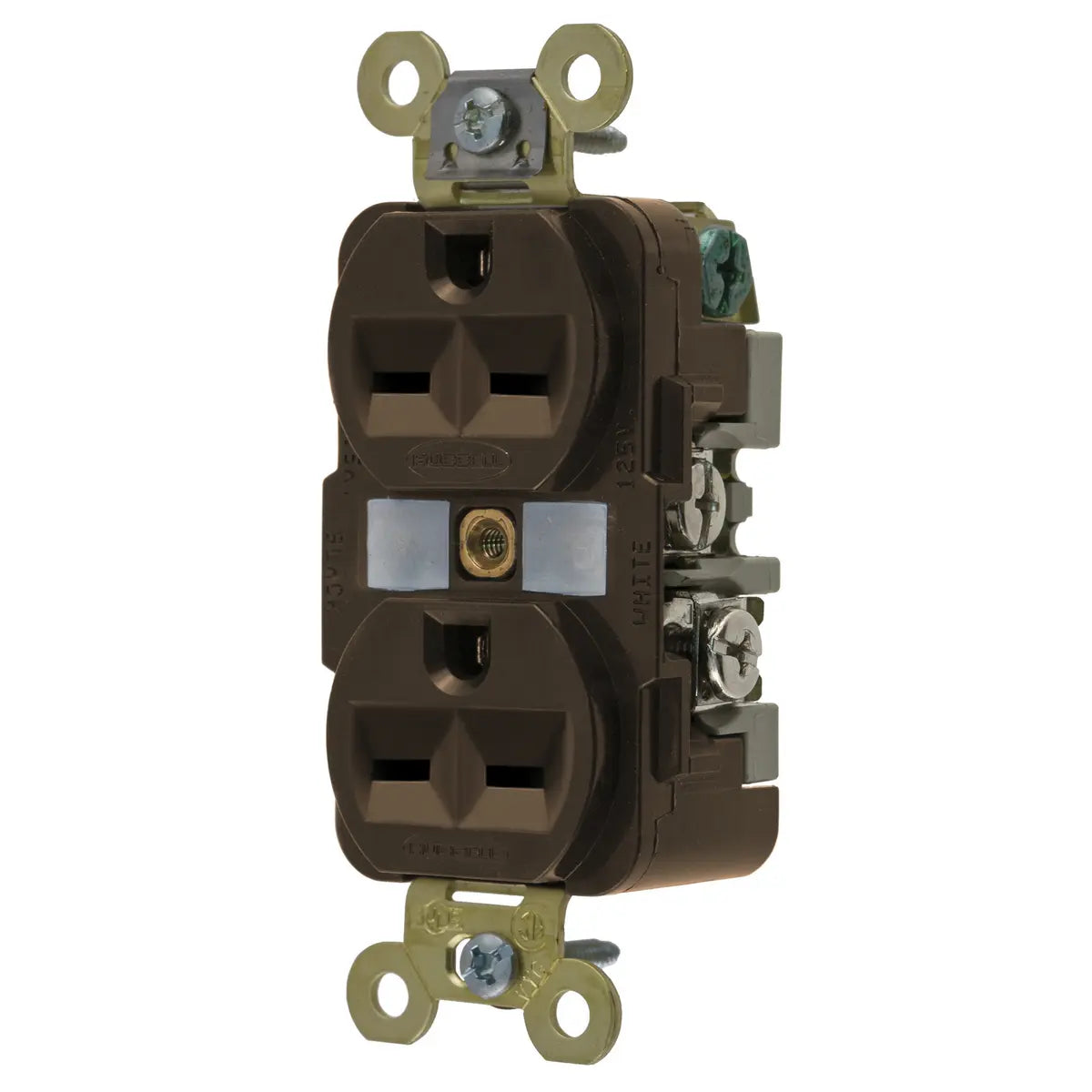HBL5662 - Hubbell Wiring Device-Kellems 15A 250V 2 Pole 3 Wire Duplex Receptacle Straight Blade Devices