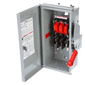 HF321NR - Siemens - 30A 240V 3 Pole Fused Heavy Duty Safety Switch