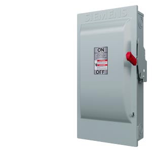 HF364N - Siemens - 200 Amp 3-Pole 600 Volt Heavy Duty Safety Switch