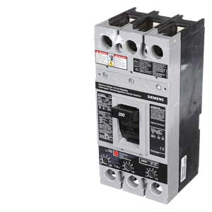 HFXD63B200 - Siemens - 200A 600V 3 Pole Circuit Bolt-On Circuit Breakers
