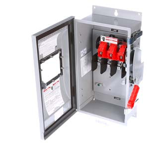HNF361JW - Siemens - 30A 600V 3 Pole Non-Fused Safety Switch