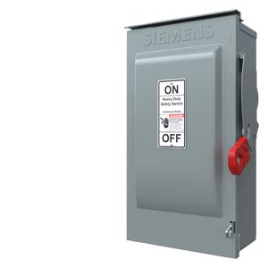 HNF362 - Siemens - 60 Amp 3-Pole 600 Volt Heavy Duty Safety Switch