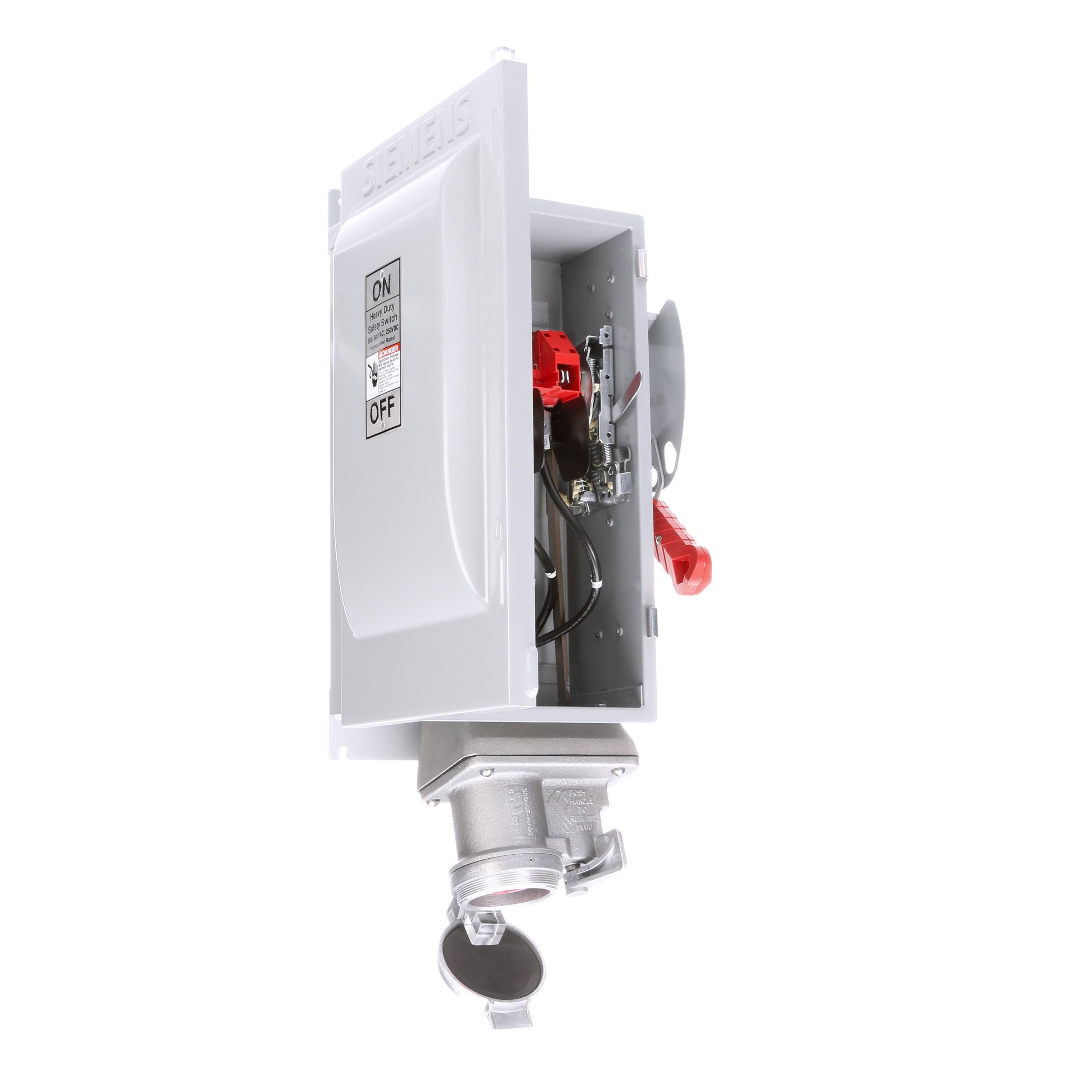 HNF362JCH - Siemens - 60A 600V 3 Pole Non-Fused Safety Switch