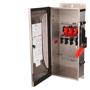 HNF363SS - Siemens - 100A 600V 3 Pole Non-Fused Safety Switch