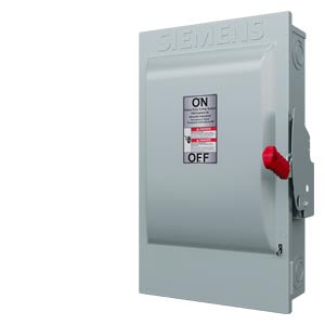 HNF364 - Siemens - 200 Amp 3-Pole 600 Volt Heavy Duty Safety Switch