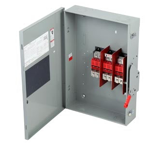 HNF365A - Siemens - 400 Amp 3-Pole 600 Volt Non-Fused Safety Switch