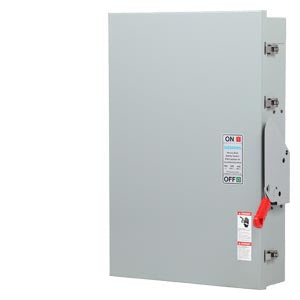 HNF365JA - Siemens - 400A 600V 3 Pole Non-Fused Safety Switch