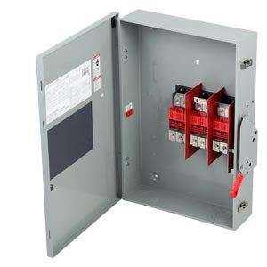 HNF365RA - Siemens - 400 Amp 3-Pole 600 Volt Non-Fused Safety Switch