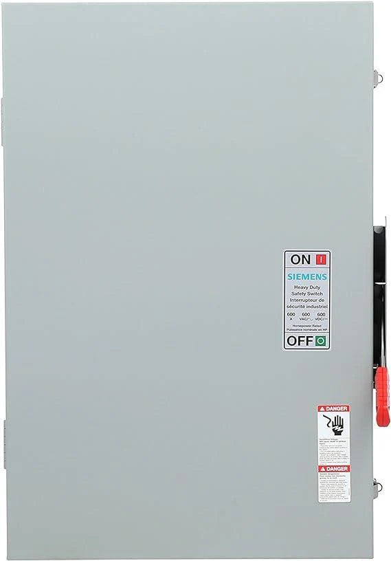 HNF366RA - Siemens - 600 Amp 3-Pole 600 Volt Non-Fused Safety Switch