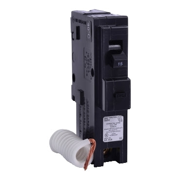 HOM115EPD - Square D - Mini circuit breaker, Homeline, 15A, 1-Pole, 120V, 10kA AIR
