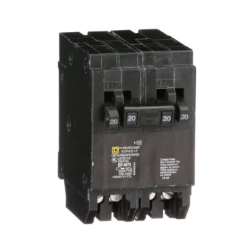 HOMT2020220 - Square D - Tandem circuit breaker, Homeline, 2 x 1-Pole at 20A, 1 x