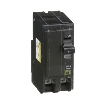 QO260VH - Square D - Mini circuit breaker, QO, 60A, 2-Pole, 120/240V, 22kA, plug