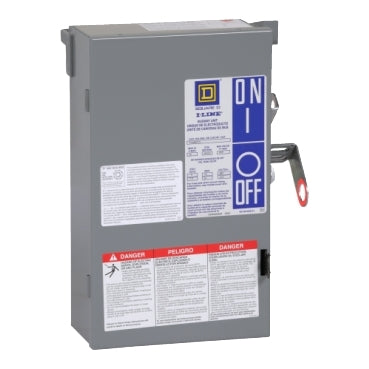 PQ4603G - Square D - Fusible Busway, Plug-In Unit, 30A, 4-Pole, 3 fuse and G, 277/480V
