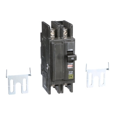 QOU245 - Square D - Mini circuit breaker, QOU, 45A, 2-Pole, 120/240V, 10kA