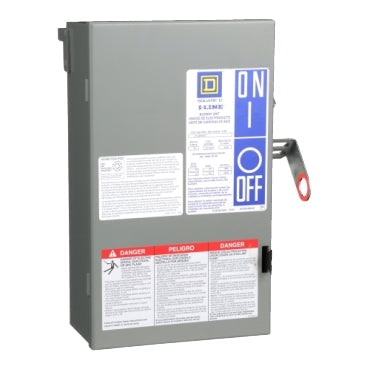 PQ4606G - Square D - Fusible Busway, Plug-In Unit, 60A, 4-Pole, 3 fuse and G, 277/480V