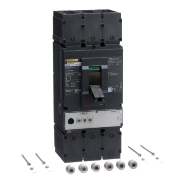 LDL36600U31X - Square D - Circuit breaker, PowerPacT L, 600A, 3-Pole, 600V, 14kA, lugs
