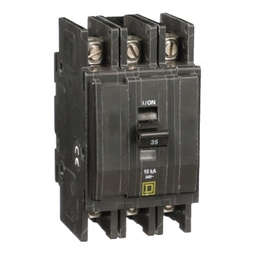 QOU335 - Square D - Mini circuit breaker, QOU, 35A, 3-Pole, 240V, 10kA