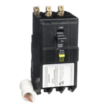 QOB330GFI - Square D -  QO 30A 3-Pole 208Y/120V GFCI Ground Fault Circuit Breaker, Bolt-On