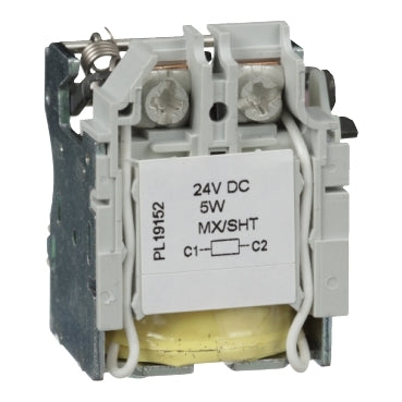 S29390 - Square D - Circuit breaker accessory, PowerPacT H/J/L, shunt trip, 24VDC