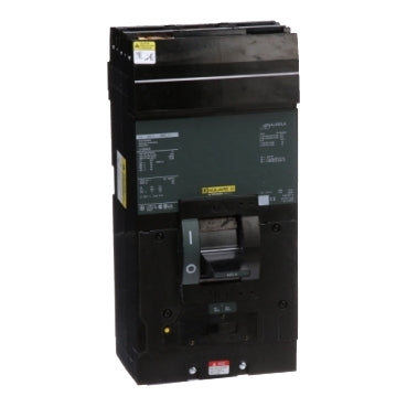 LJA36400CU33X - Square D - PowerPacT L 400A 3-Pole 600V Molded Case Circuit Breaker, I-Line, 25kAIC at 600V