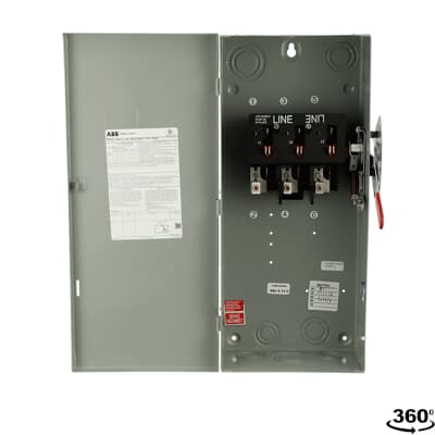 TGN3323 - General Electric - 100A 3-Pole NEMA 1 General Duty Enclosure
