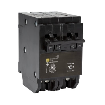 HOMT230230 - Square D - Quad tandem circuit breaker, Homeline, 2 x 2-Pole at 30A