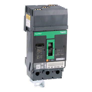 JJL36150 - Square D - Circuit breaker, PowerPacT J, 150A, 3-Pole, 600V, 25kA, lugs, 80%