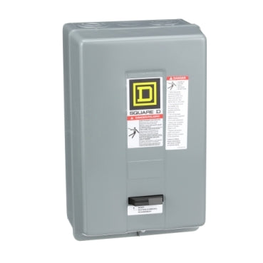 8536SDG1V08 - Square D - NEMA motor starter, Size 2, 45A, 25HP, 5kA SCCR, 3-Pole