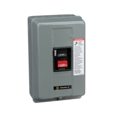 2510MCG2 - Square D - integral horsepower, NEMA M1P, 600V, 2-Pole, 5HP, 1 phase, no