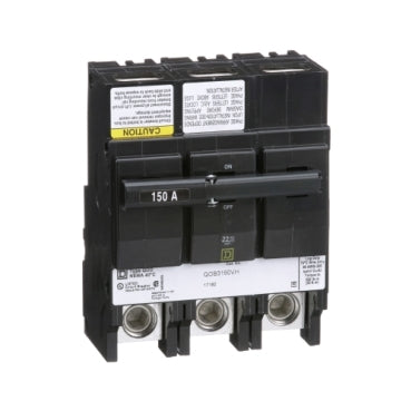 QOB3150VH - Square D - Mini circuit breaker, QO, 150A, 3-Pole, 240V, 22kA, bolt