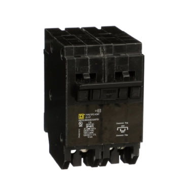 HOMT225240 - Square D - Quad tandem circuit breaker, Homeline, 1 x 2-Pole at 25A, 1 x