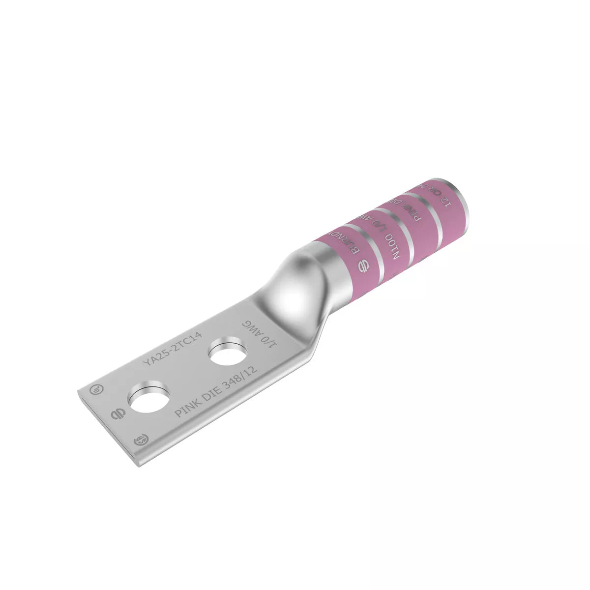 BUR YA252N; 1/0 CU 2-HOLE LONG NEMA